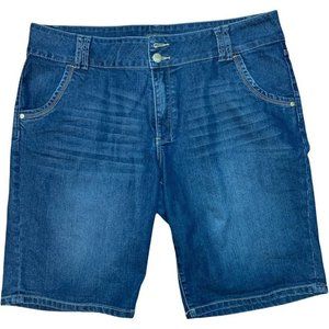 ➕Denim Shorts with longer leg